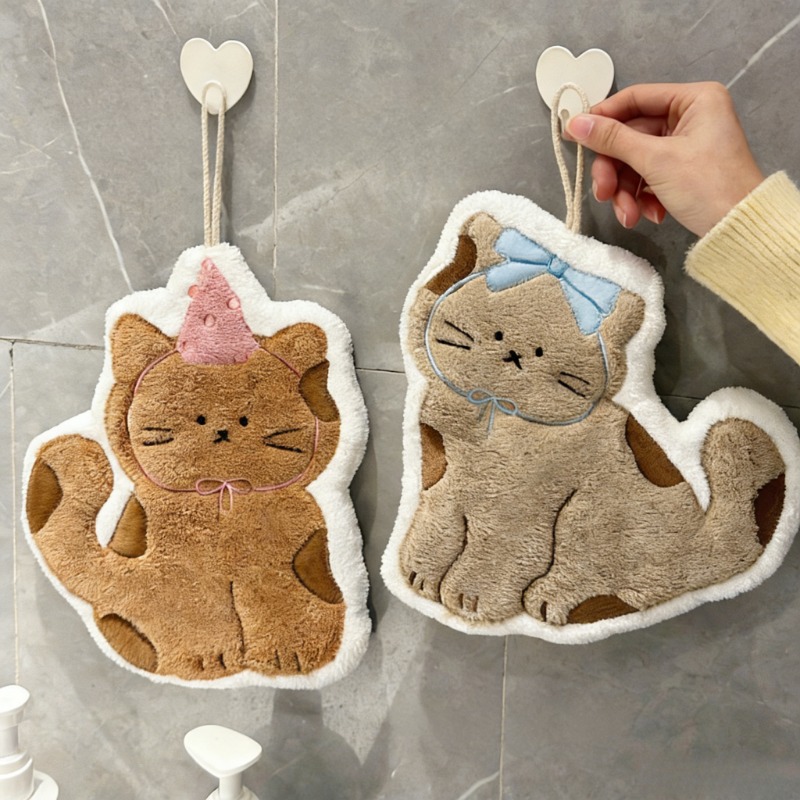 Home Textiles Usa - 창의적인 귀여운 고양이 모양의 욕실 및