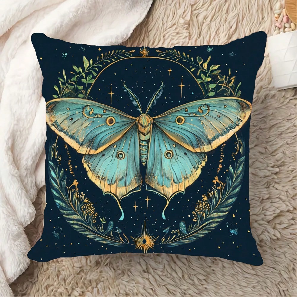 18x18인치 보헤미안 나방 & 초승달 베개 커버 1개 - Pillow Insert 18X18 리뷰 및 가격