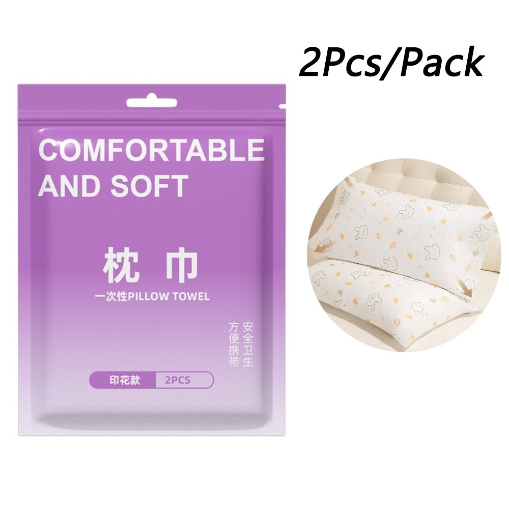 2개/팩 프리미엄 두꺼운 일회용 베개 커버 이중 레이어 - Home Textiles Premium 리뷰 및 가격